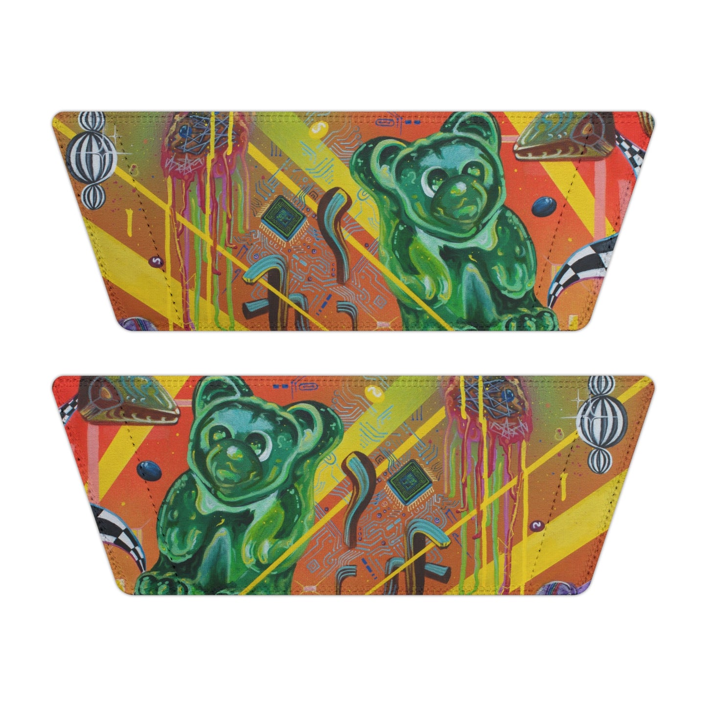 Neon Gummy Dream Sandals