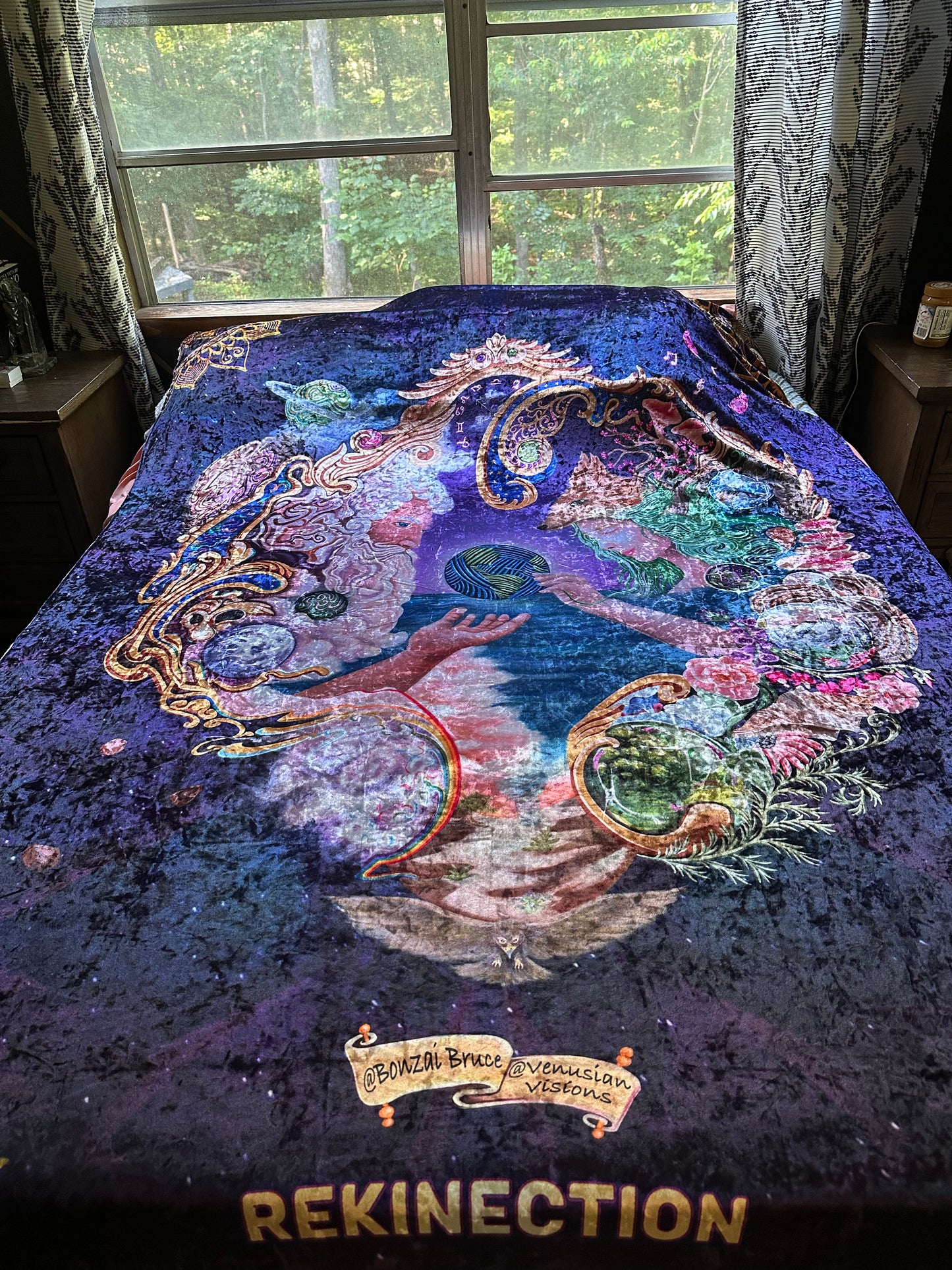 When We Reconnect Velvet Tapestry