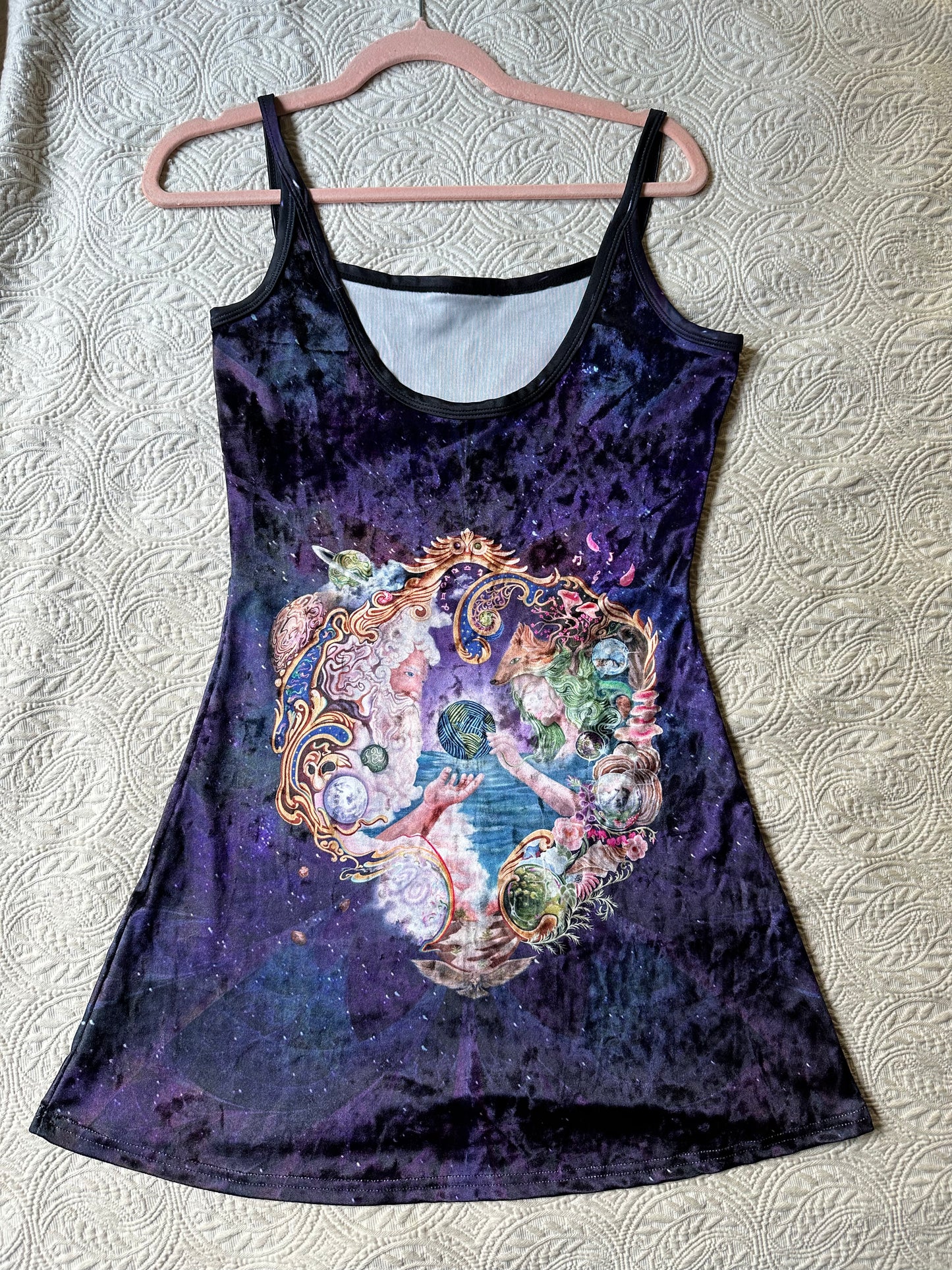 When We Reconnect Velvet Dress